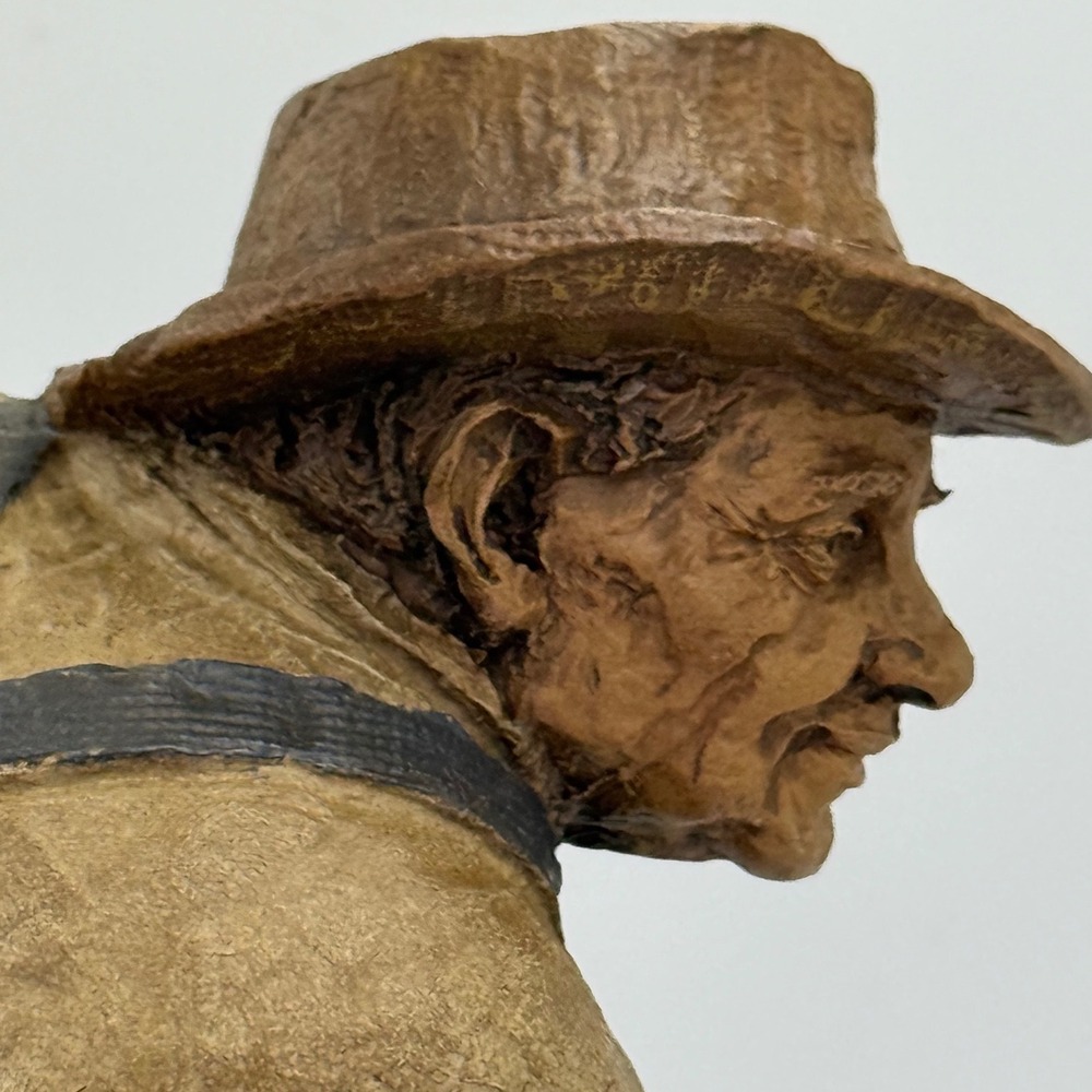 Tom Clark Cairn Studio Enoch Farmer Figurine 1988 Retired Signed Resin Art - Picture 8 of 16